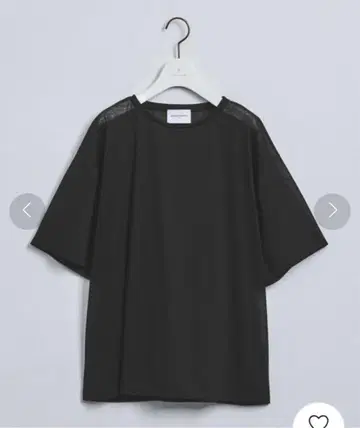 유나이티드 애로우즈 시어 크루넥 티셔츠