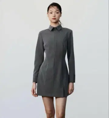 자라 자라 미니 핏 셔츠 원피스