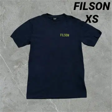 FILSON 필슨 USA 제작 흑먹색 티셔츠 블랙 프린팅 XS