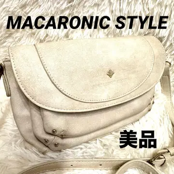 새상품급 MACARONIC STYLE 마카로닉 스타일 3층 숄더백