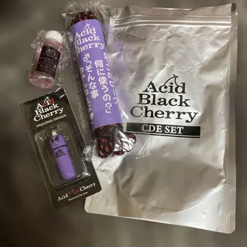 Acid Black Cherry CDE SET 3개 세트