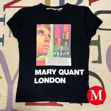 MARY QUANT 그래픽 티셔츠 치비 티셔츠 세련된 M used