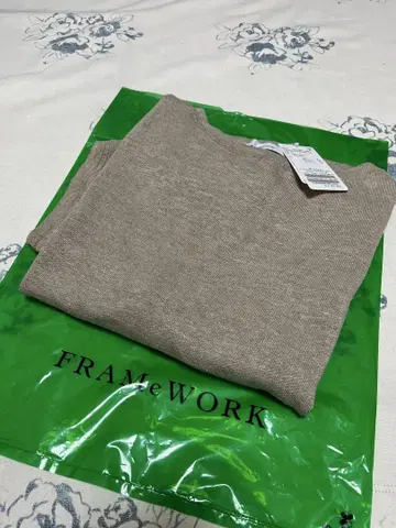 프레임워크 FRAMeWORK LINEN TERRY LOOSE 풀오버