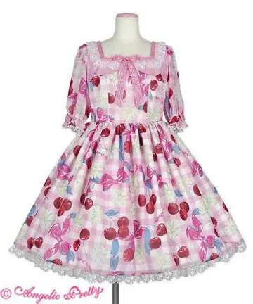 Angelic Pretty Sweet Cherry Margaret 원피스