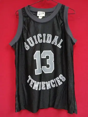 빈티지 하드코어 펑크 밴드 SUICIDALTENDENCIES 게임 셔츠