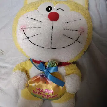 레어 원조 도라에몽 해피 벌스데이 봉제 인형 2019
