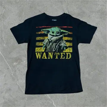 STARWARS WANTED 요다 캐릭터 티셔츠