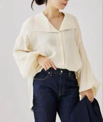 LESAGE/JOURNAL STANDARD 긴팔 셔츠 크림