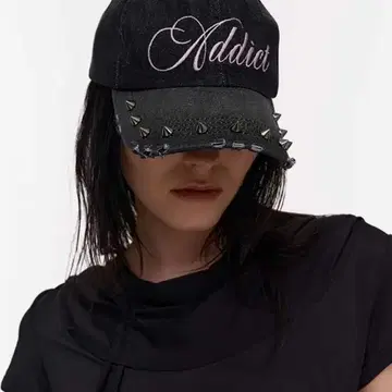 2000아카이브스 SPIKE ADDICT CAP (BLACK DENIM) | 브랜드 중고