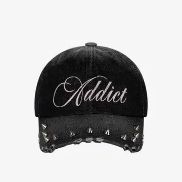 2000아카이브스 SPIKE ADDICT CAP (BLACK DENIM) | 브랜드 중고