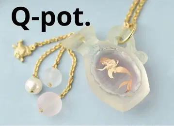 Q-pot. 디즈니 콜라보 인어공주 피처 목걸이