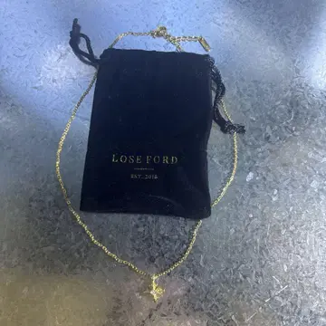LOSEFORD 실버 925 골드 목걸이