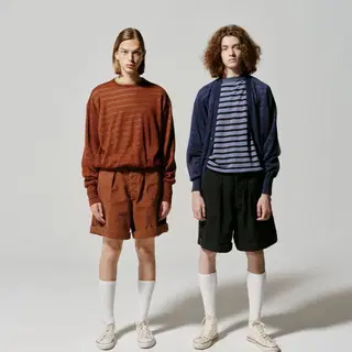 헤릴 herill duck utility shorts navy (2) | 브랜드 중고거래 플랫폼