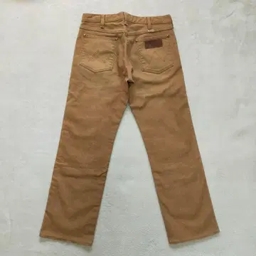 Wrangler W31 소가죽 코팅 팬츠 가죽 팬츠