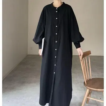 She's Closet TALL 사이즈 레이스업 셔츠 원피스