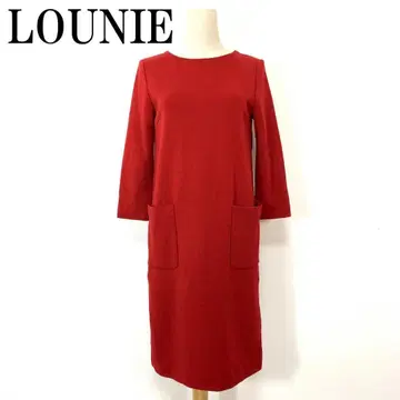 LOUNIE 루니 원피스 레드 36 B8804