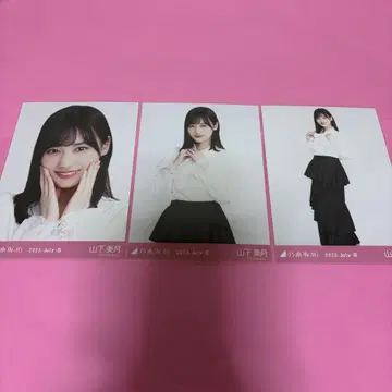 노기자카46 야마시타 미즈키 브로마이드 리본 모티브 컴프
