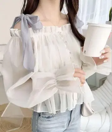 상의 시어 블라우스