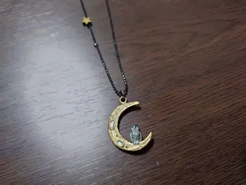 달과 올빼미 목걸이