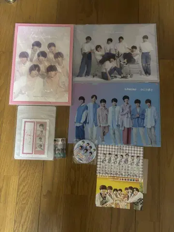 아이돌 그룹 굿즈 세트