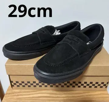반스 로퍼 29cm 블랙 V196CF CN 슬립온 검정