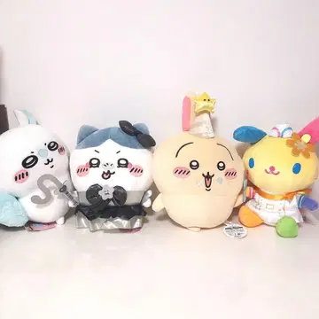 치이카와 봉제 인형, 포요용 에어포트 우사하나 4개 세트