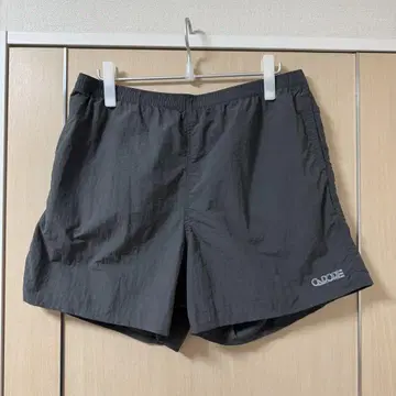 칼로리 carorie 나일론 숏 팬츠 그레이 XL