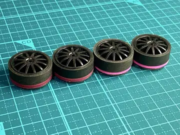 미니 사륜구동 페라 타이어 약 23.5mm 로우 프릭션