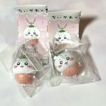 치이카와 쿠라스시 콜라보 피규어 키링 네기마구로 2세트