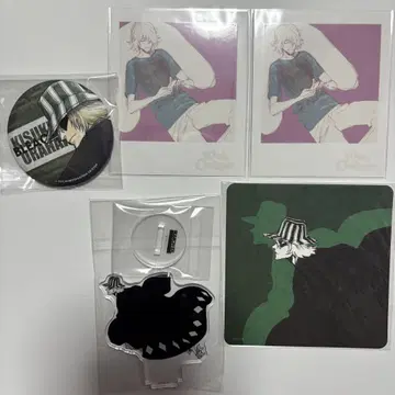 BLEACH 우라하라 키스케 캔뱃지 104 아크릴 스탠드 초상화