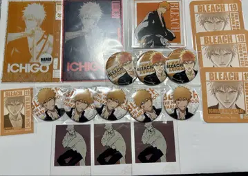BLEACH 쿠로사키 이치고 캔뱃지 입장 특전 포트레이트 코스터