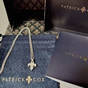 PATRICK COX 플뢰르 드 리스 목걸이