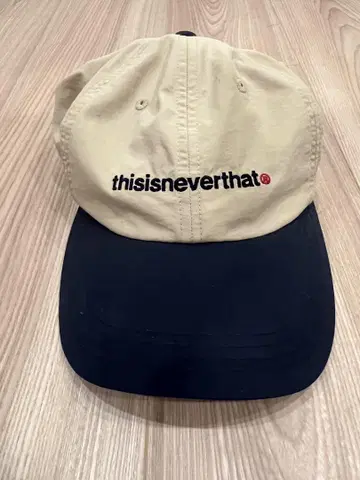 thisisneverthat 캡 베이지/네이비