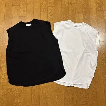사쿠라 슬리브리스 티셔츠 2장 세트