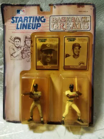 MLB 피규어 ERNIE BANKS AND BILLY WILLIAMS