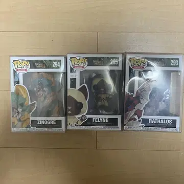 몬스터 헌터 POP GAMES 3개 세트