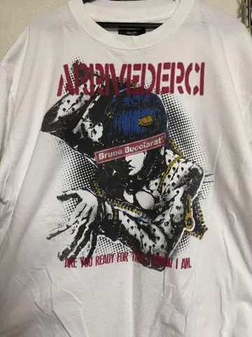 Bruno Bucciarati T / 브루노 부챠라티 티셔츠 XL