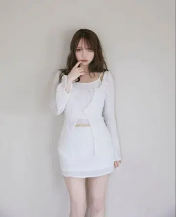 앨리스 세트 카디건 스커트 세트