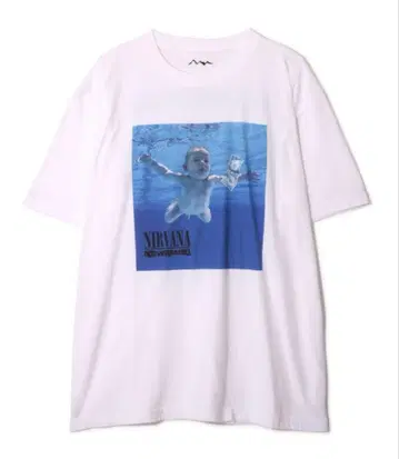 NIRVANA/닐바나/Nevermind TEE/콜라보 티셔츠