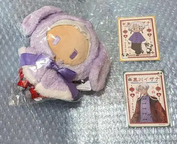 도쿄 리벤저스 쿠로카와 이자나 레트로풍 토끼 케이프 봉제 인형