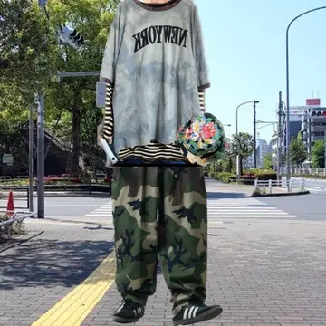 90년대 트림 새상품급 특주 L.T.S 단염 인디고 타이다이 T
