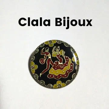 Clala Bijoux 플라멩코 에나멜 브로치 스페인
