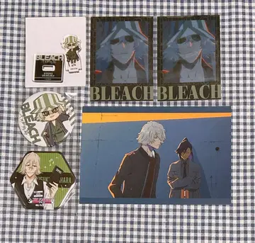 BLEACH 우라하라 키스케 캔뱃지 엽서 외