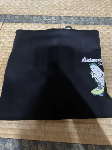 시트리 후드 부착 속기모 오버 후드티 블랙