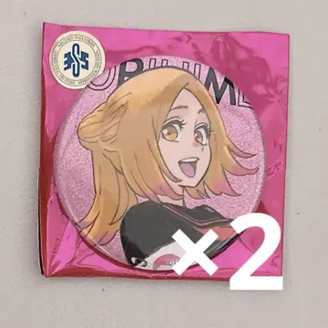 BLEACH world 호정 고등학교 캔뱃지 이노우에 오리히메