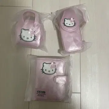 산리오 퀼트 헬로키티 카드 파일 3개 세트