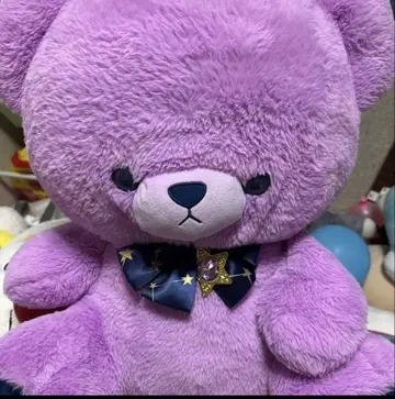 보라색 봉제 인형 별 리본 포함 궁수자리