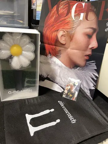 G-DRAGON 꽃 모양의 응원봉