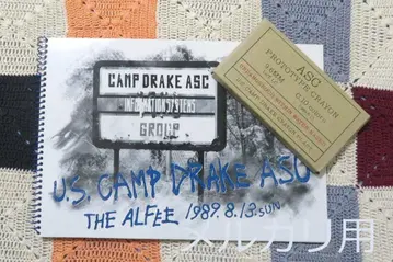 THE ALFEE 1989 U.S. CAMP DRAKE 팜플렛