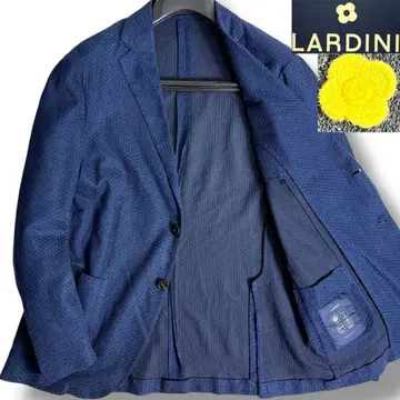 J6024 새상품급 라르디니 LIKNIT 언라이닝 자켓 네이비 50